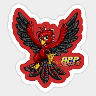 Birdie AppBeast Red and Black Sticker